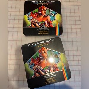 2 Set of Prismacolor 72 Pack Colored Pencils